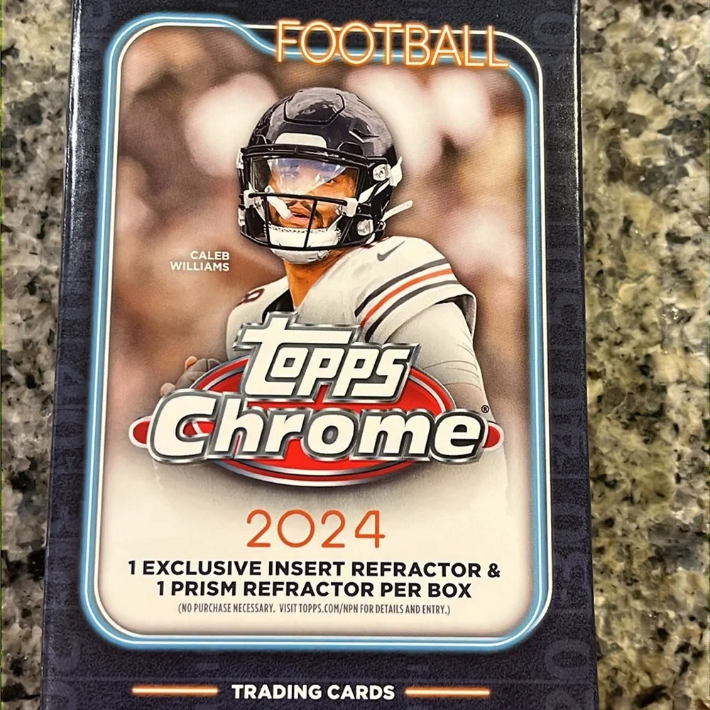 Topps Chrome 2024 24 Football Cards X 20 of which 1 Prism 2 refractors 5 rookies - Picture 1 of 11